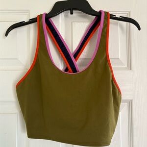 Cotopaxi Multicolor Tank Top with Red Trim